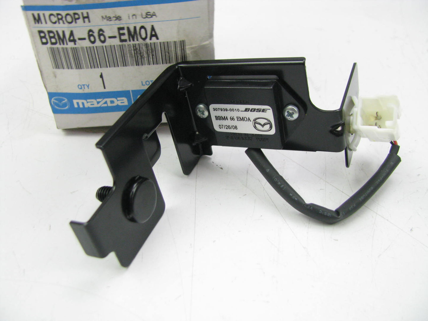 NEW GENUINE Bluetooth Handsfree Microphone OEM 2010-2013 Mazda 3 BBM4-66-EM0A