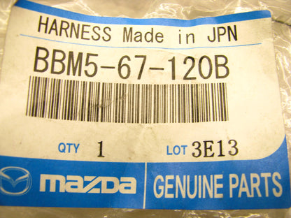NEW - OEM Mazda BBM567120B Parking Brake Wiring Harness 2010-2013 3