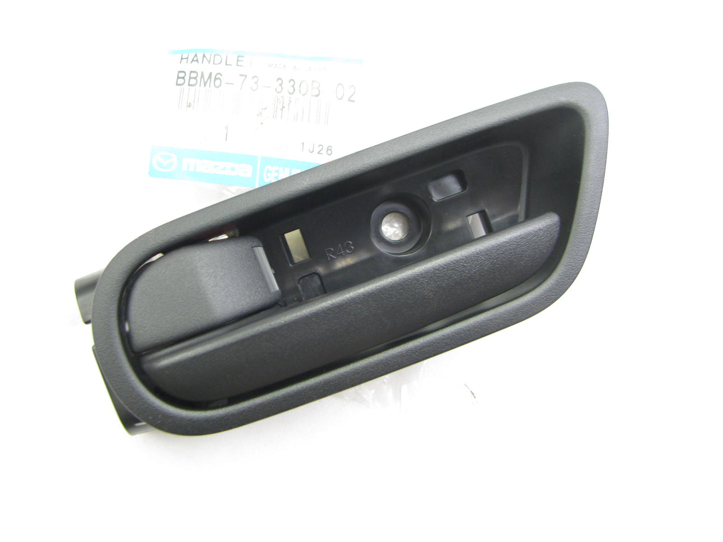 NEW GENUINE OEM REAR INTERIOR LEFT Handle 2010-2011 Mazda 3 BBM6-73-330B-02