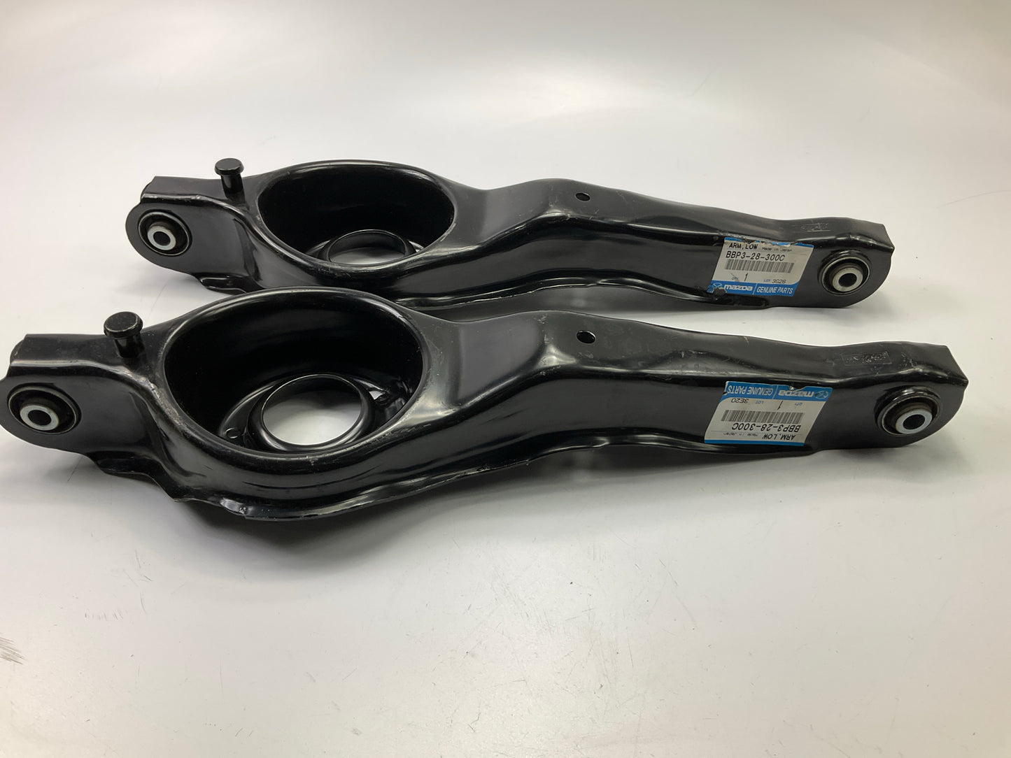 (2) NEW - OEM Mazda BBP3-28-300C Rear Lower Control Arm For 2009-2012 Mazda 5