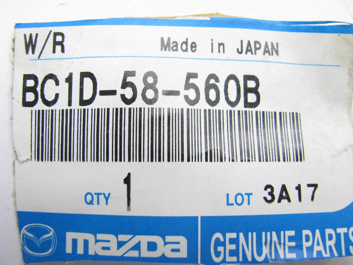 New FRONT RIGHT Door Manual Window Regulator OEM For 1995-98 Protege BC1D58560B