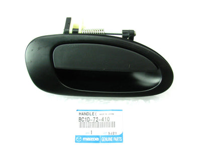 New Rear Right Exterior Door Handle Black For 1995-1996 Mazda Protege BC1D72410