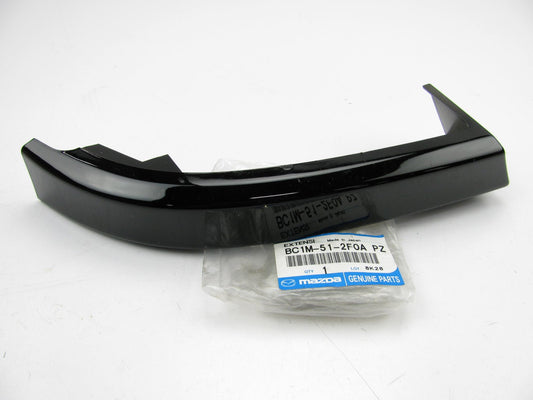NEW LEFT Tail Light Lower Moulding Trim BLACK OEM - 1995-1998 Mazda Protege