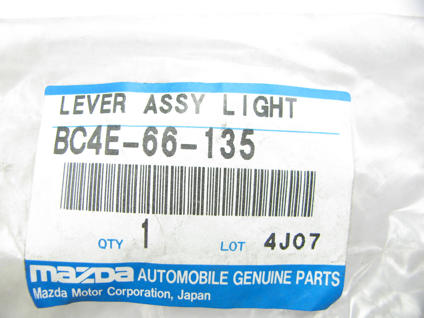 New Genuine OEM BC4E-66-135 Windshield Wiper Switch For 1995-1998 Mazda Protege