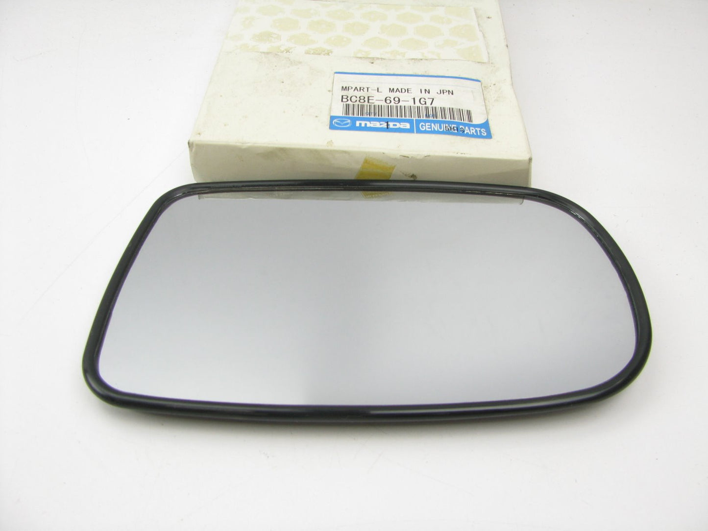 NEW GENUINE LEFT Exterior Mirror Glass OEM For 1995-1996 Mazda Protege BC8E691G7