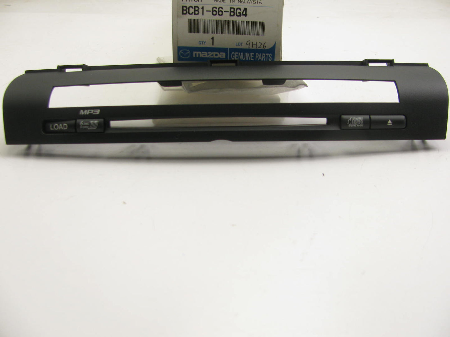 NEW - OEM BCB166BG4 Stereo CD Insert Face Plate Trim Bezel 2007-09 Mazda 3