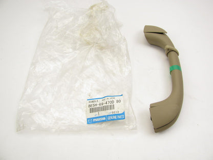 NEW - OEM Mazda BE5H-69-470D80 Assist Grab Handle - LA8 Beige - 2000-2001 MPV