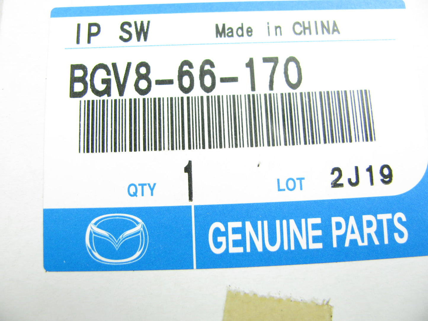 NEW - OEM Mazda BGV8-66-170 Dash Cluster Switch Assembly 2012-2013 3