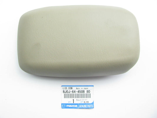 New Genuine Center Console Beige Armrest Lid Cover Top - 2002-2003 Mazda Protege