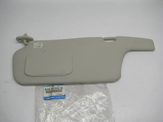 NEW - OEM BJ0W-69-320C-63 Drivers Left Sun Visor For 1999-2000 Mazda Protege