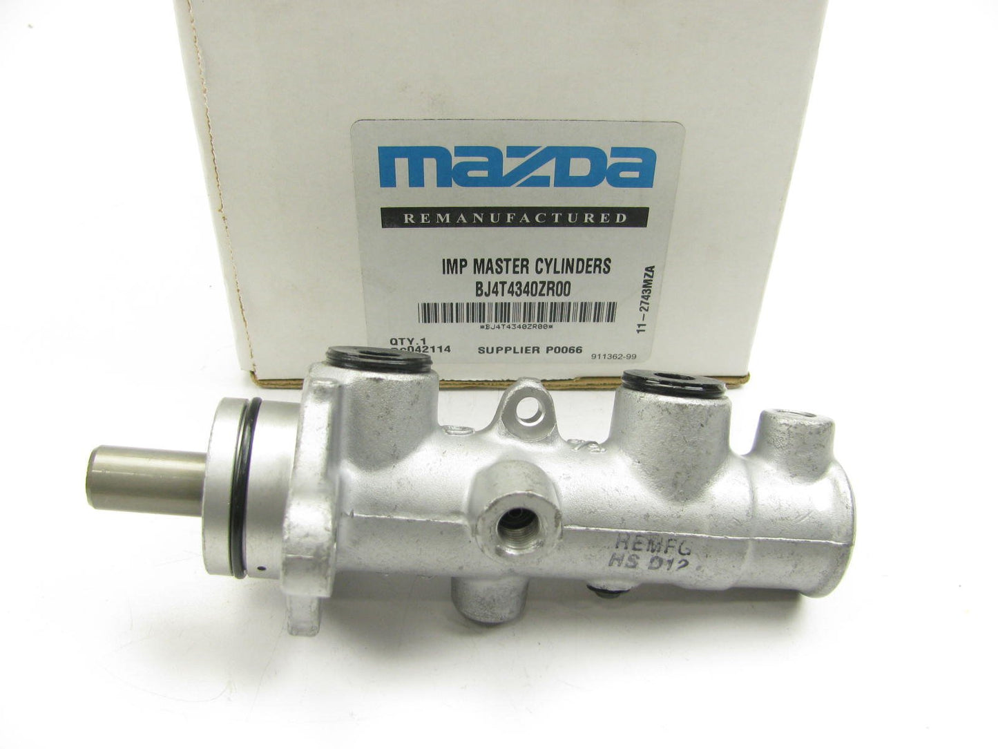 Mazda OEM BJ4T4340ZR00 Remanufactured Brake Master Cylinder 2001-2003 Protege