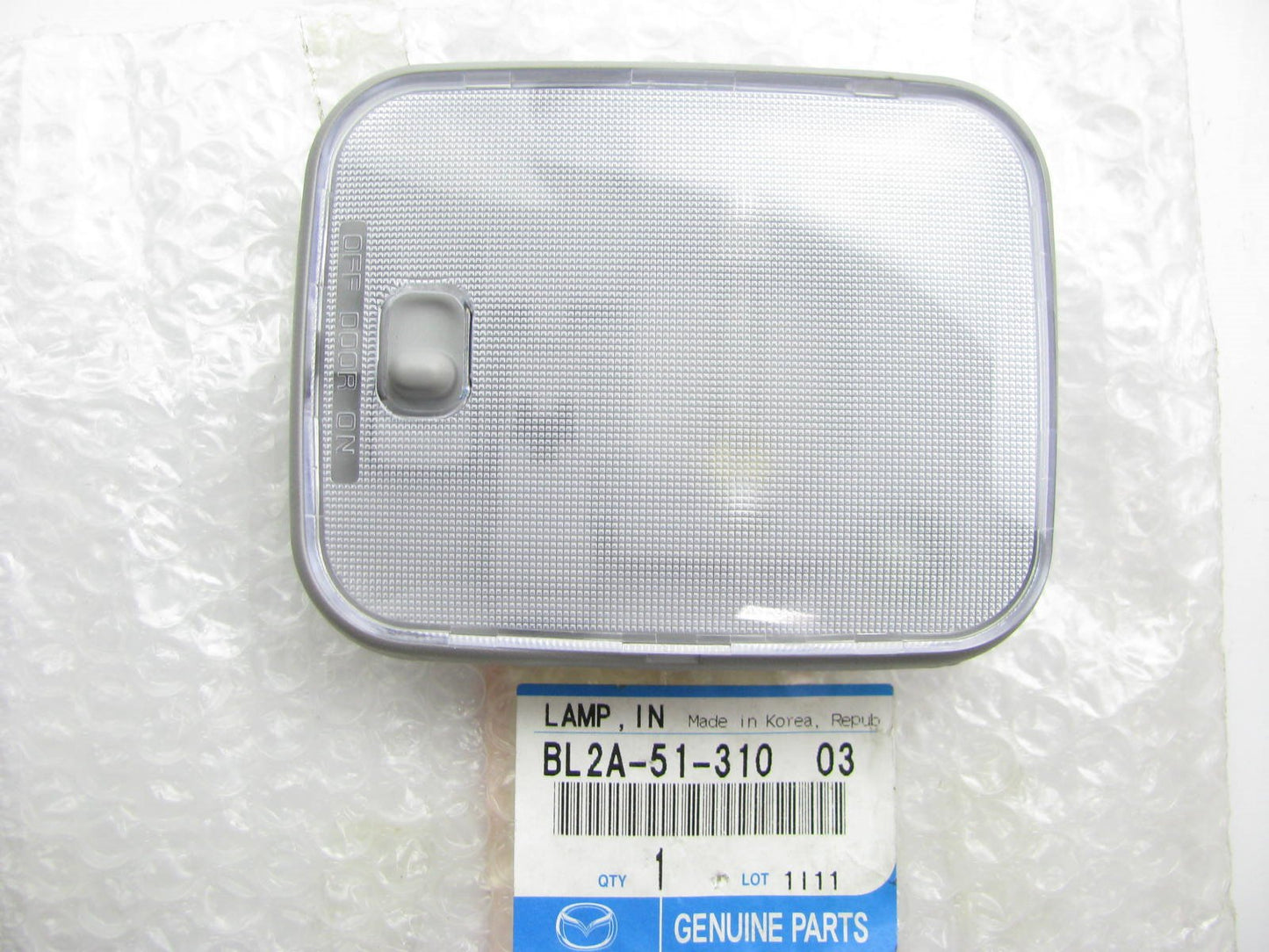 New GRAY Overhead Map Light Dome Lamp OEM For 01-03 Protege BL2A5131003