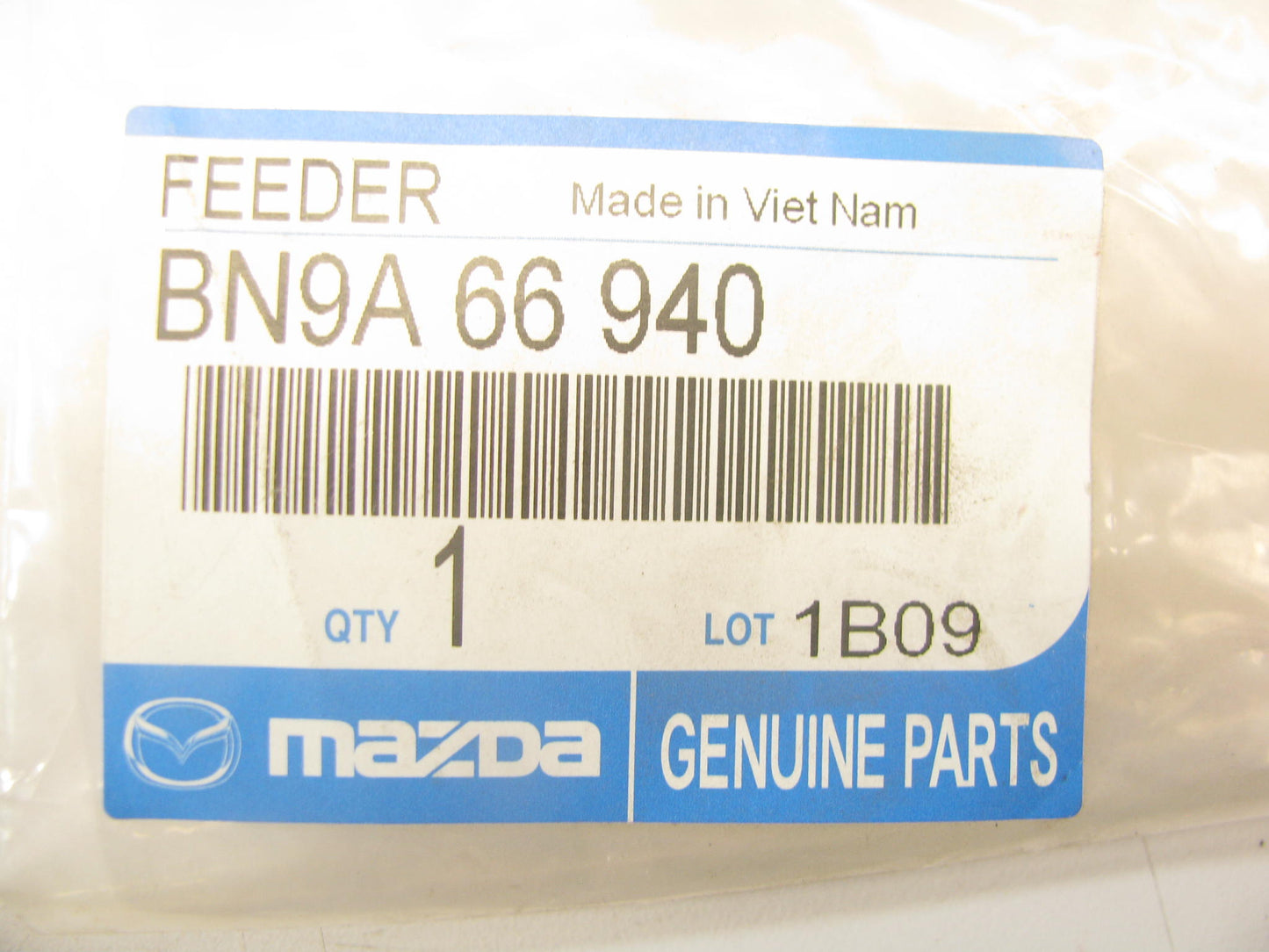 NEW - OEM Mazda BN9A66940 Antenna Feeder Wiring For 2004-2009 Mazda 3