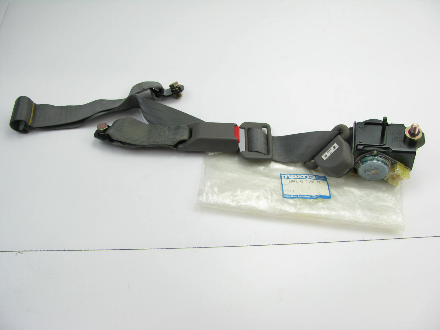 NEW - OEM Mazda BR9357710B32 Front Right Seat Belt 1990-1994 Mazda 323