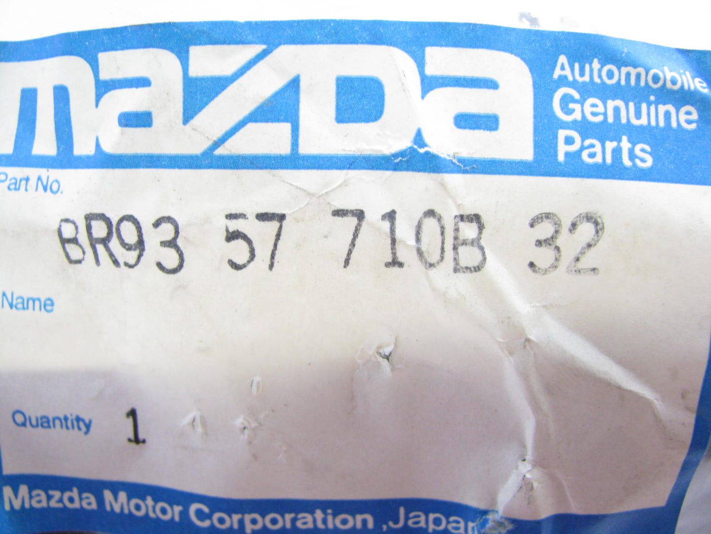 NEW - OEM Mazda BR9357710B32 Front Right Seat Belt 1990-1994 Mazda 323