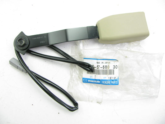 NEW GENUINE OEM BRYE-57-680-30 FRONT LEFT Seat Belt 06-09 Mazda 3 - BEIGE