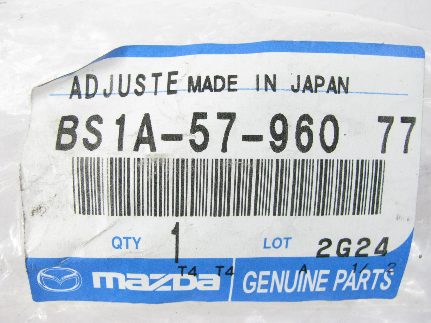 NEW - OEM BS1A-57-960-77 Front Seat Belt Height Adjuster 2004-2009 Mazda 3