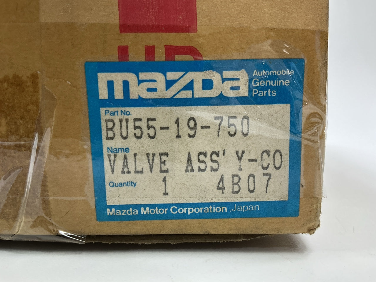 NOS OEM Mazda BU55-19-750 Automatic Transmission Control Valve - 1990-1993 Miata