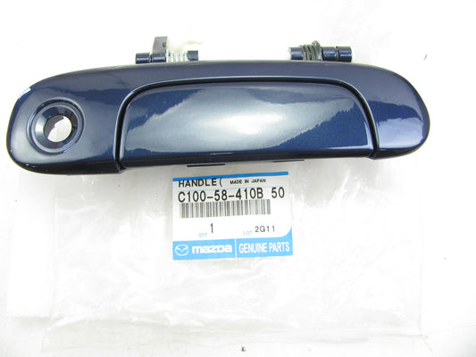 Mazda C100-58-410B50 FRONT RIGHT EXTERIOR Door Handle 02-03 Protege SUPREME BLUE