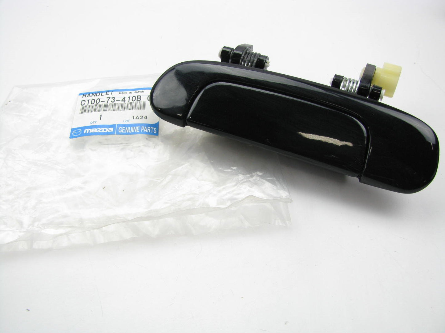 NEW Rear Left Side Exterior Door Handle OEM - 2001-03 Protege BLACK C10073410B08