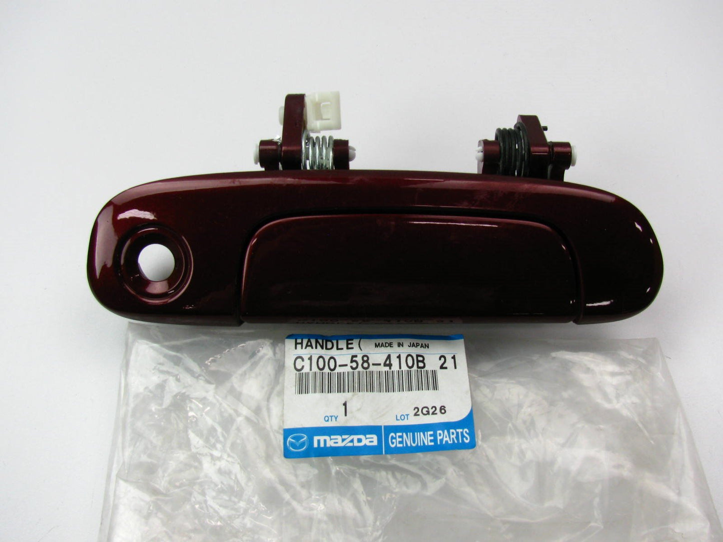 New Front Right Side Exterior Door Handle Garnet Red For 2002-2003 Mazda Protege