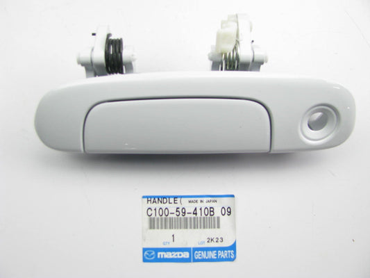 NEW - OEM Genuine FRONT LEFT Door Outside Handle PURE White 01-03 Mazda Protege