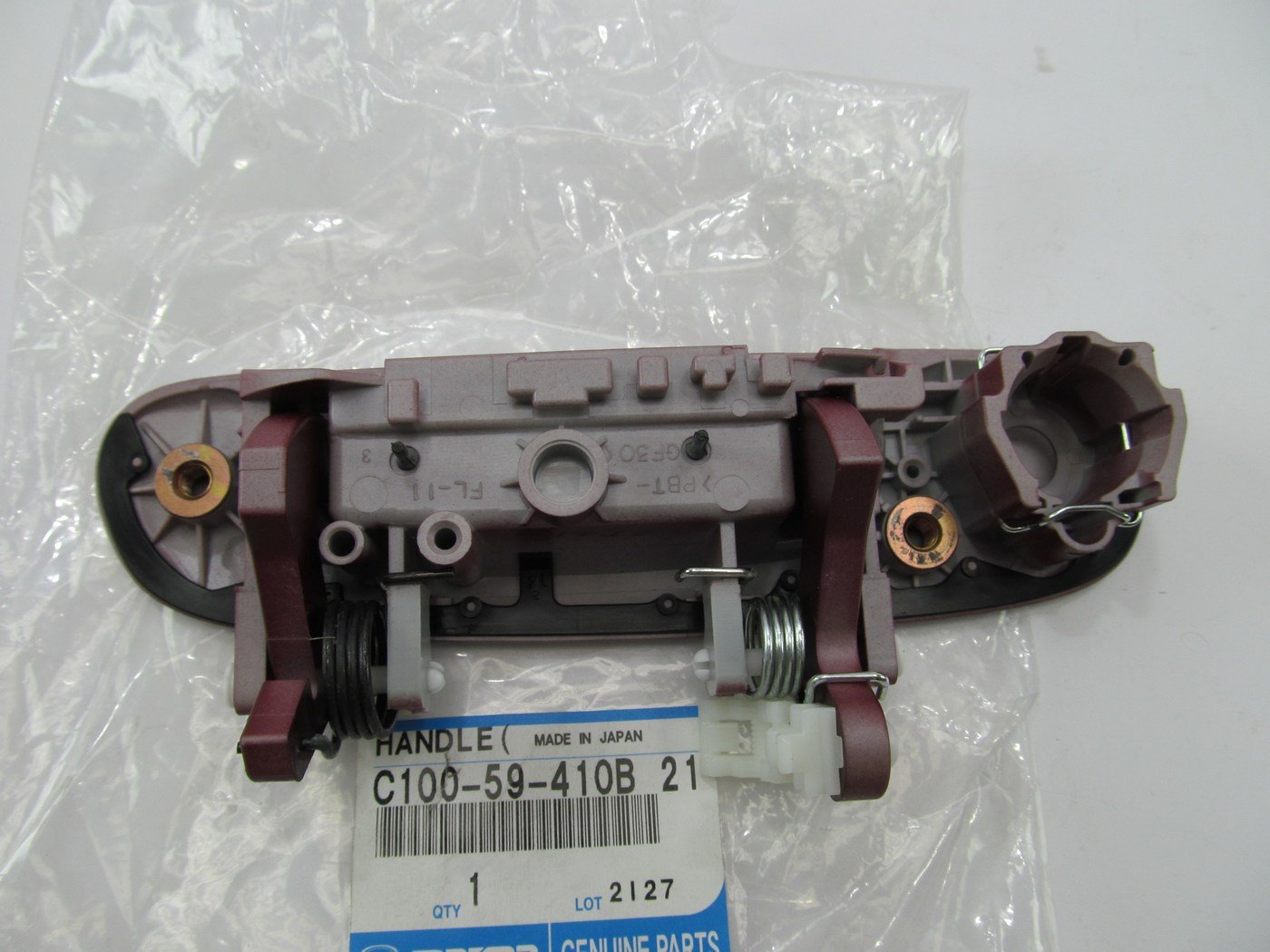 NEW 01-03 Mazda Protege Front Left Drivers Side Exterior Door Handle GARNET RED