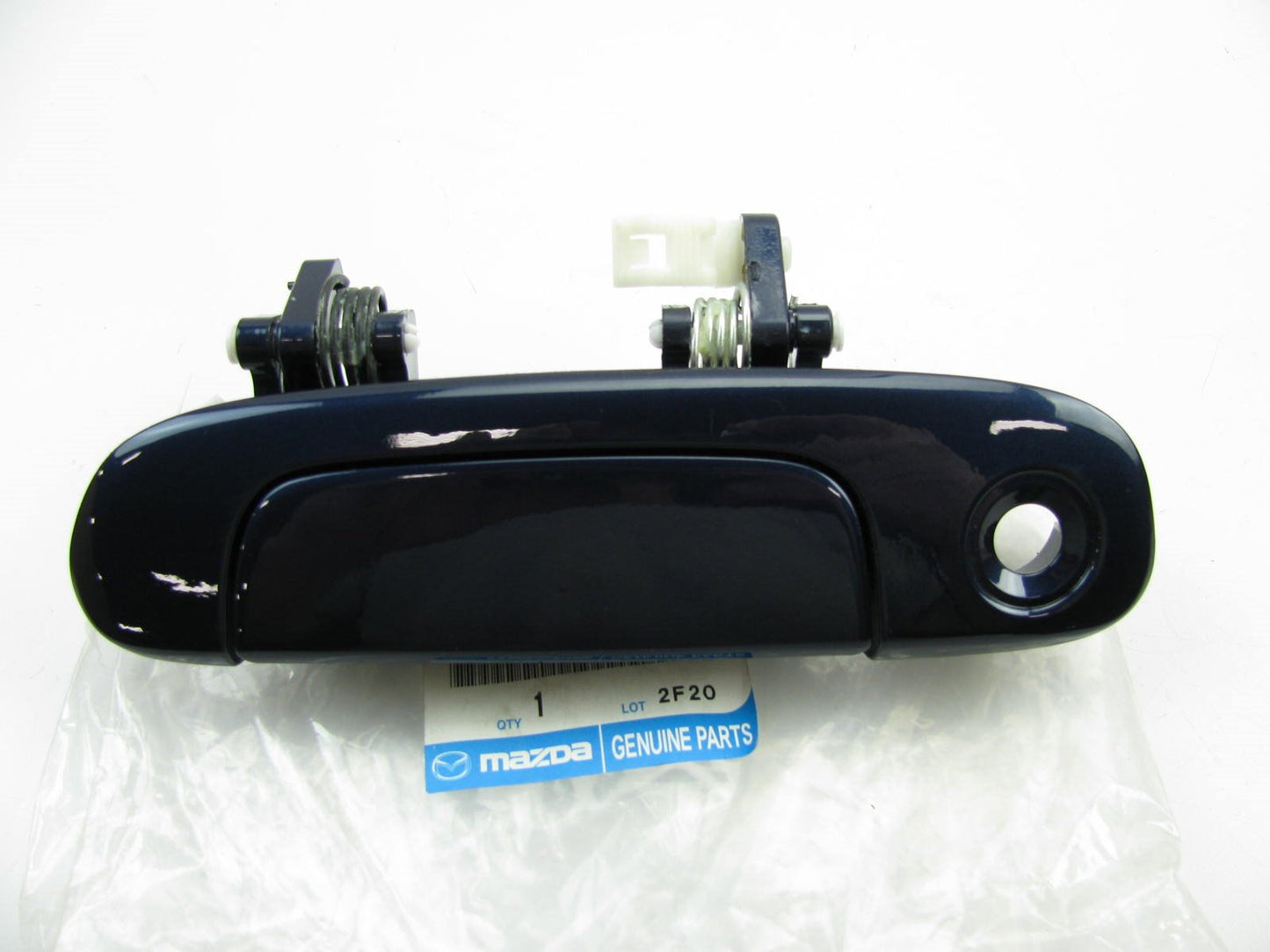 New FRONT LEFT Door Outside Handle BLUE OEM 1999-2003 Protege C10059410B50