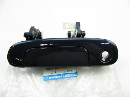 New FRONT LEFT Door Outside Handle BLUE OEM 1999-2003 Protege C10059410B50
