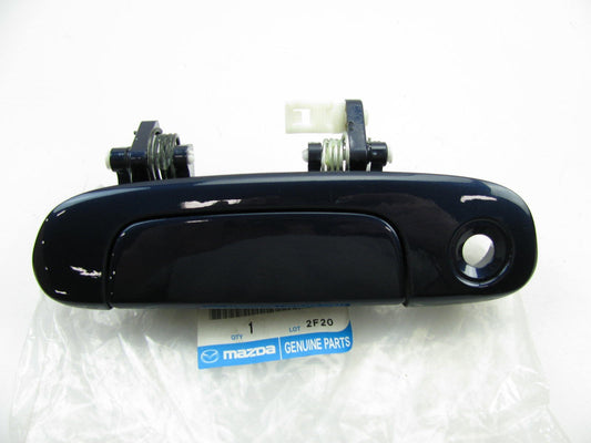 New FRONT LEFT Door Outside Handle BLUE OEM 1999-2003 Protege C10059410B50