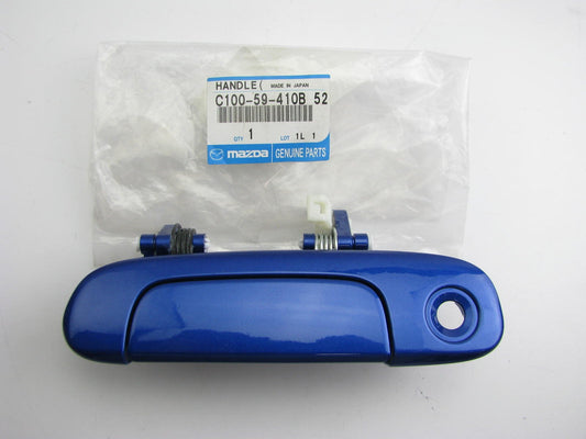NEW GENUINE Front Left Drivers Side BLUE Exterior Door Handle 2001-2003 Protege