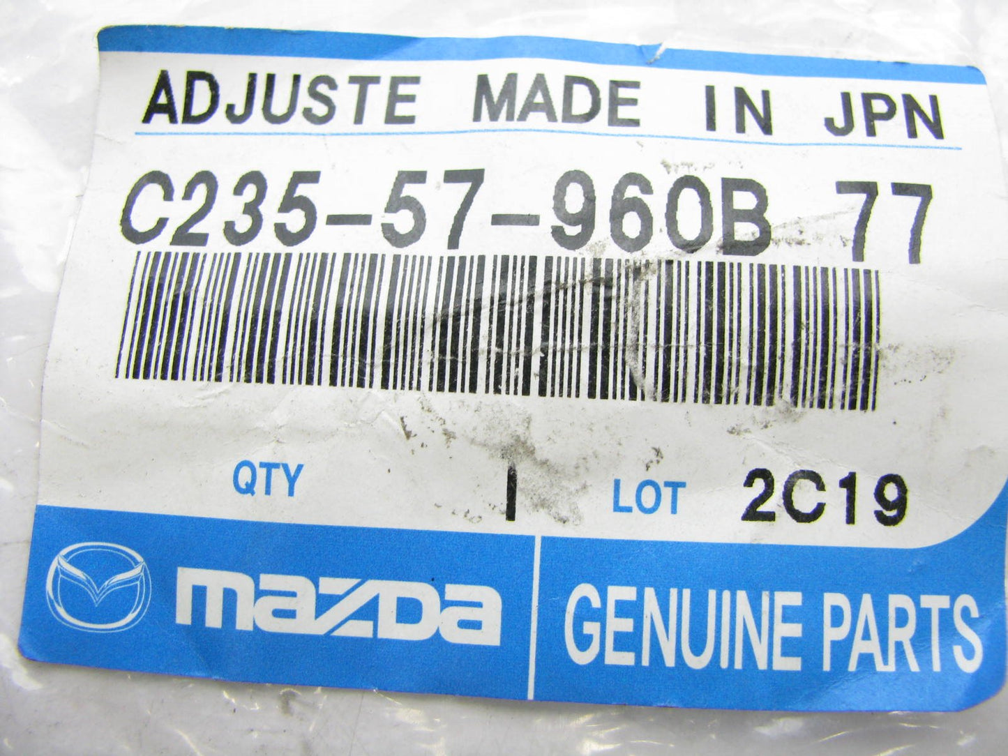 NEW GENUINE FRONT Seat Belt Shoulder Adjuster OEM Mazda C235-57-960B77