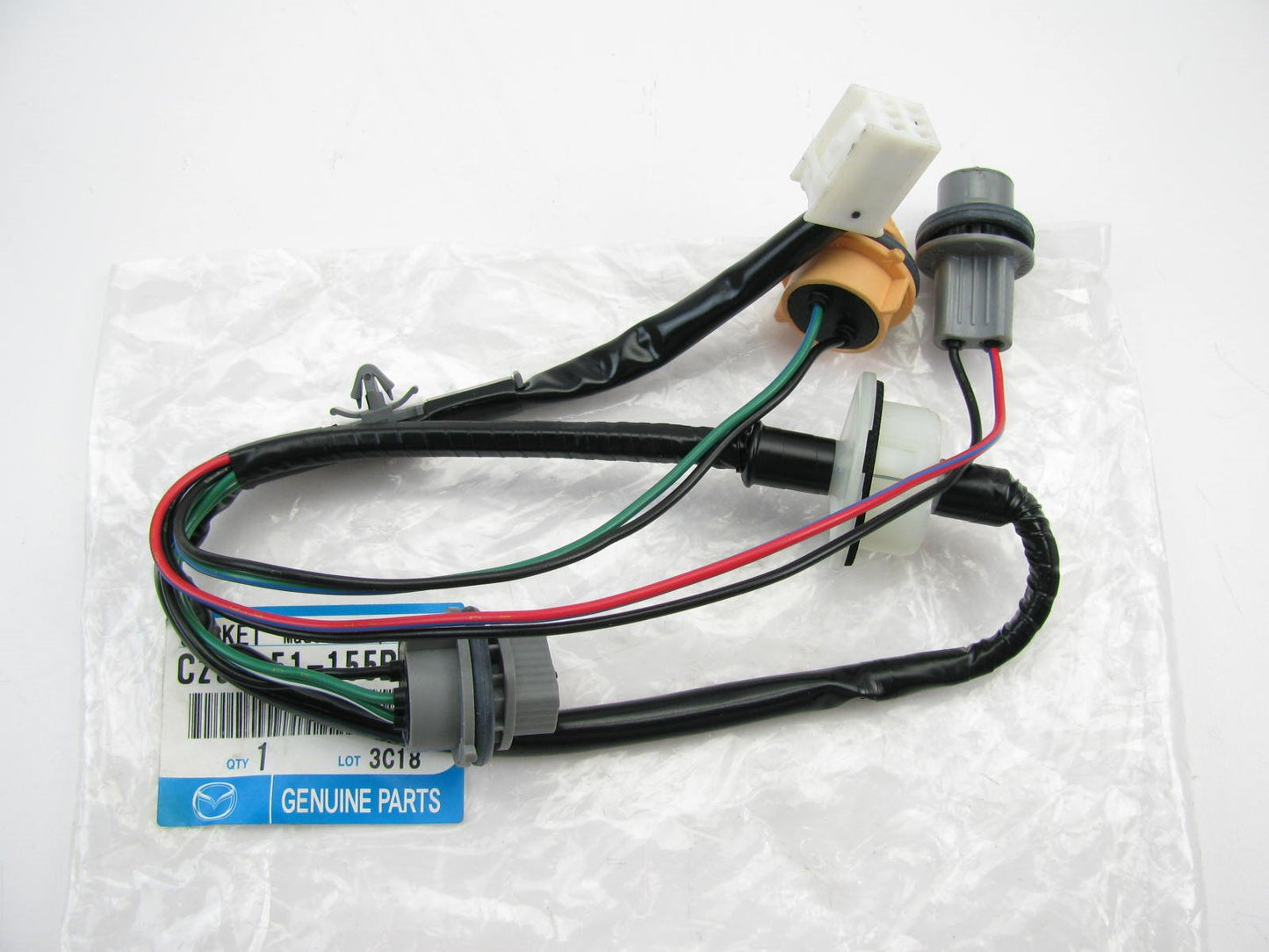 NEW GENUINE Tailight Lamp Bulb Socket Wire Harness OEM For 2006-2007 Mazda 5