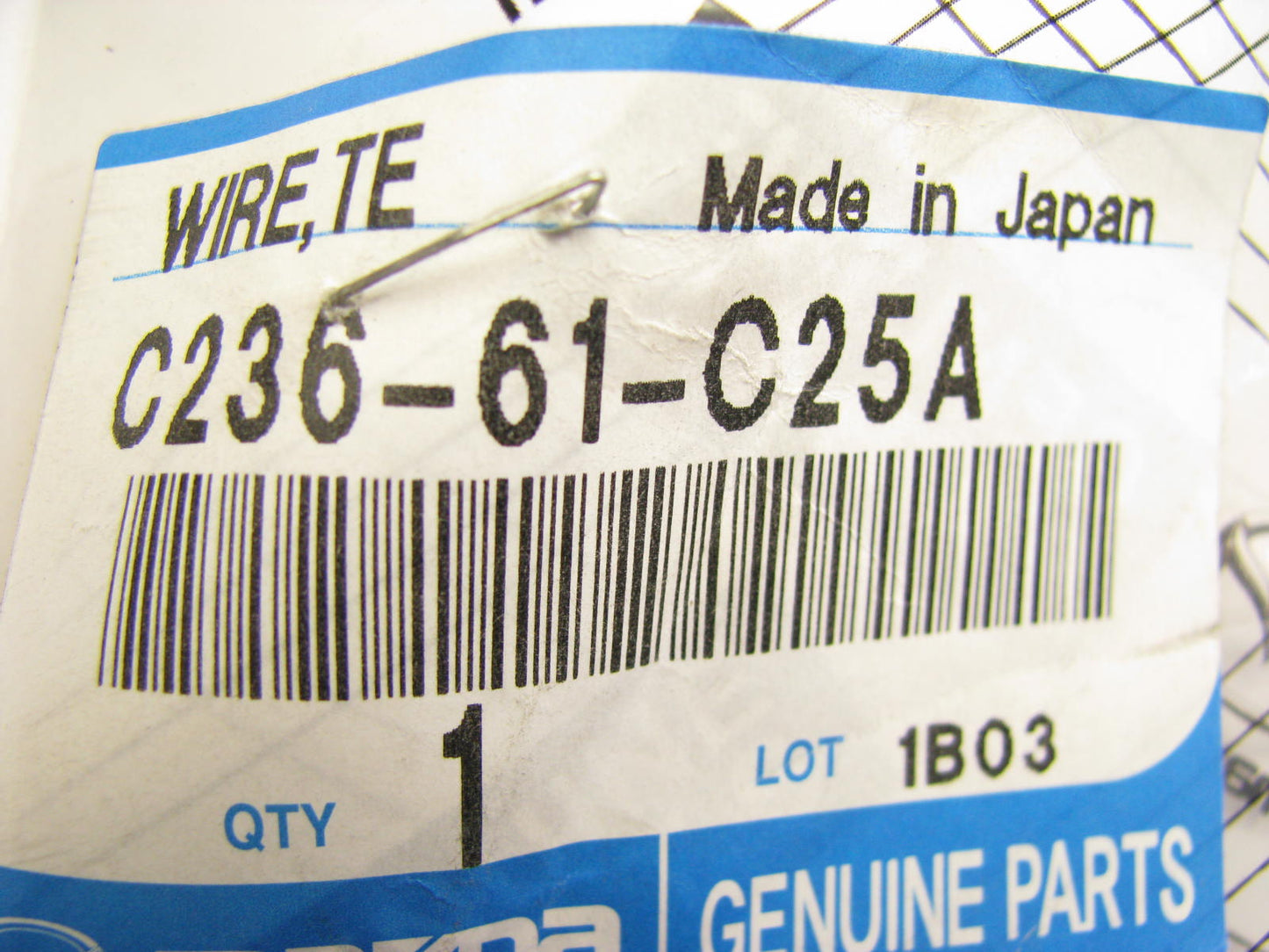 NEW - OEM C23661C25A Mechanical Heater Temperature Control Cable 2007-10 Mazda 5