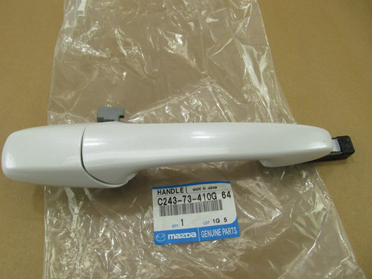 NEW - OEM C24373410G64 Rear Left Outside Door Handle 2006-2007 Mazda 5 SNOWFLAKE