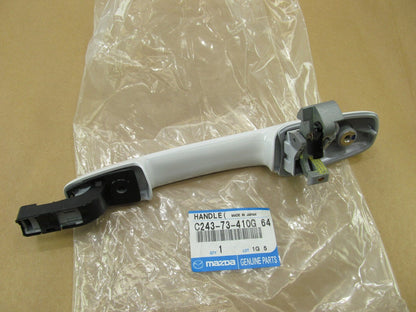 NEW - OEM C24373410G64 Rear Left Outside Door Handle 2006-2007 Mazda 5 SNOWFLAKE