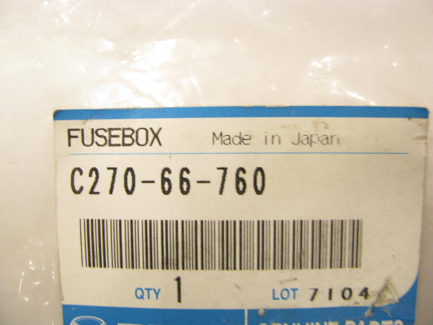 NEW - OEM C270-66-760 Engine Compartment Main Fuse Box 2008-2010 Mazda 5