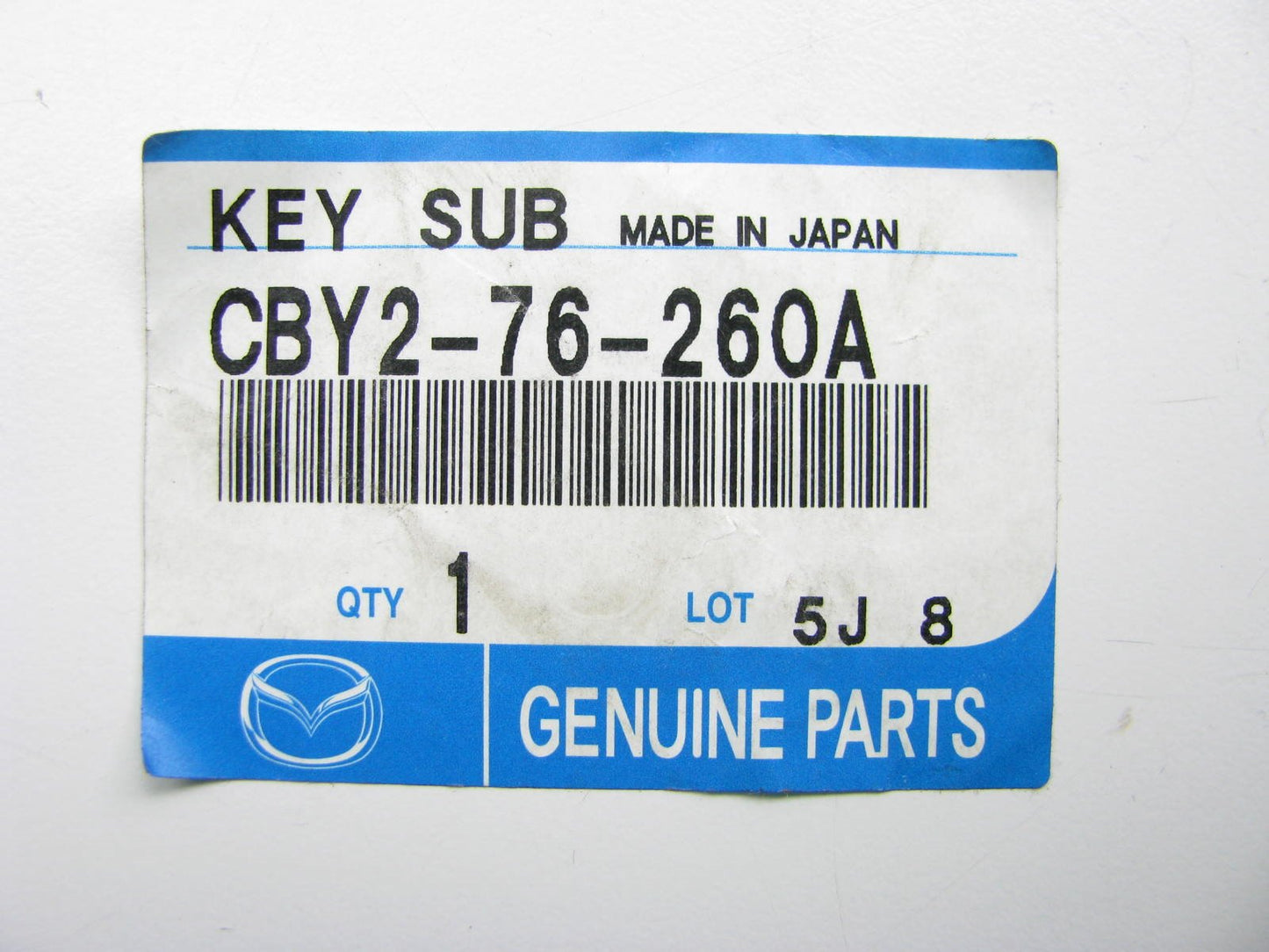 New Tailgate Liftgate Lock Cylinder W/ 2 Keys OEM For 00-03 Mazda MPV CBY276260A