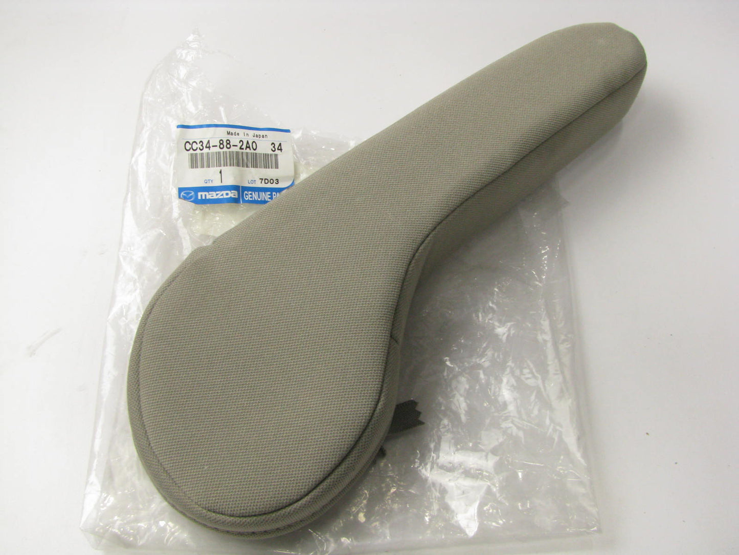 NEW GENUINE OEM Mazda Armrest - 2008-2010 Mazda 5 SECOND ROW, SAND COLOR