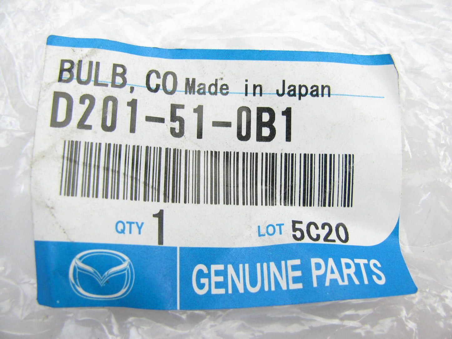 New Genuine Headlight Lamp Dust Cover Cap OEM For 1998-02 Mazda 626 D201510B1