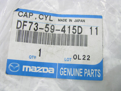 NEW - OEM DF73-59-415D11 FRONT LEFT Outside Door Handle Cap 2011-14 Mazda 2 RED