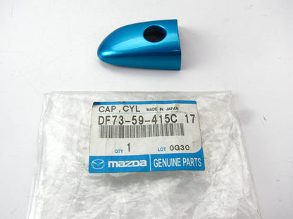 New FRONT LEFT Door Outside Handle Cover Cap BLUE OEM For 2010-2011 Mazda 3
