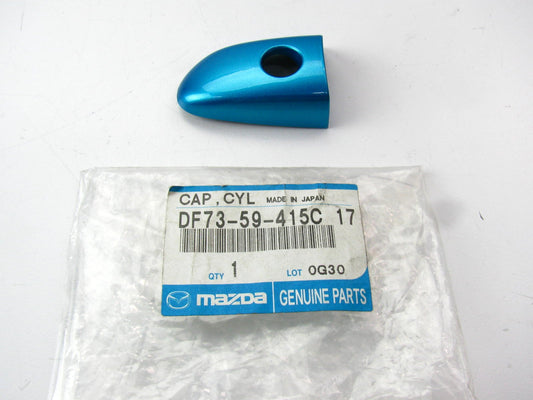 New FRONT LEFT Door Outside Handle Cover Cap BLUE OEM For 2010-2011 Mazda 3