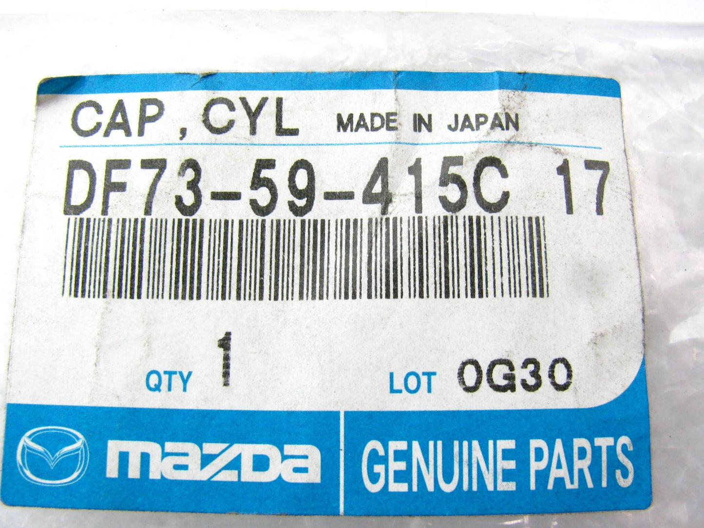 New FRONT LEFT Door Outside Handle Cover Cap BLUE OEM For 2010-2011 Mazda 3