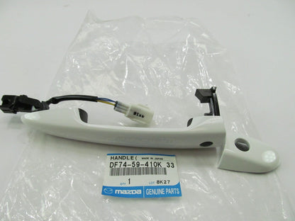 NEW GENUINE Front Left Exterior White Outside Door Handle OEM Mazda DF7459410K33