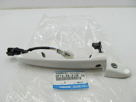 NEW GENUINE Front Left Exterior White Outside Door Handle OEM Mazda DF7459410K33