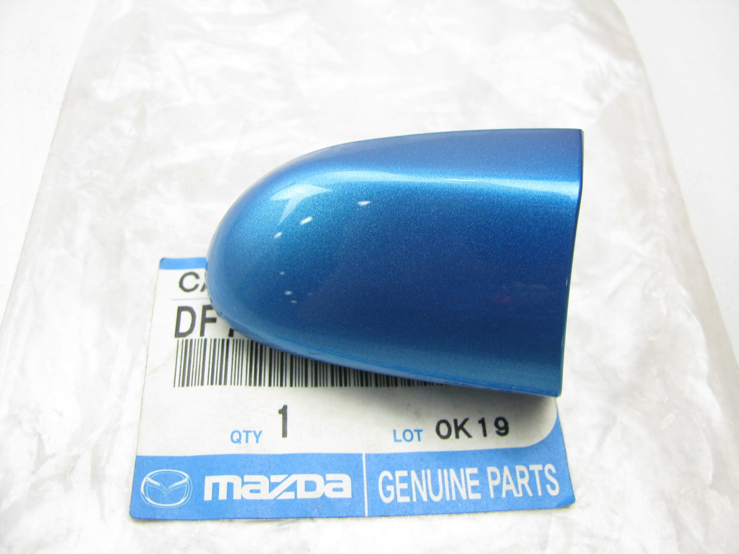 NEW Rear Left Side Exterior Door Handle Cap GUNMETAL BLUE OEM For 10-11 Mazda 3