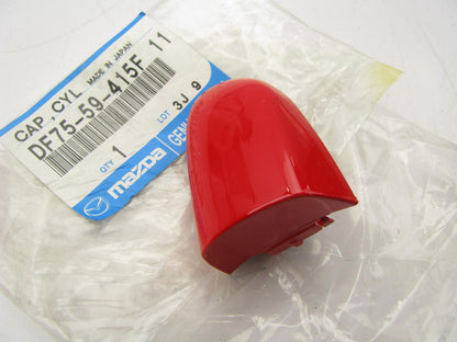 NEW GENUINE Rear Left RED Exterior Door Handle Cover Cap OEM 2011-14 Mazda 2