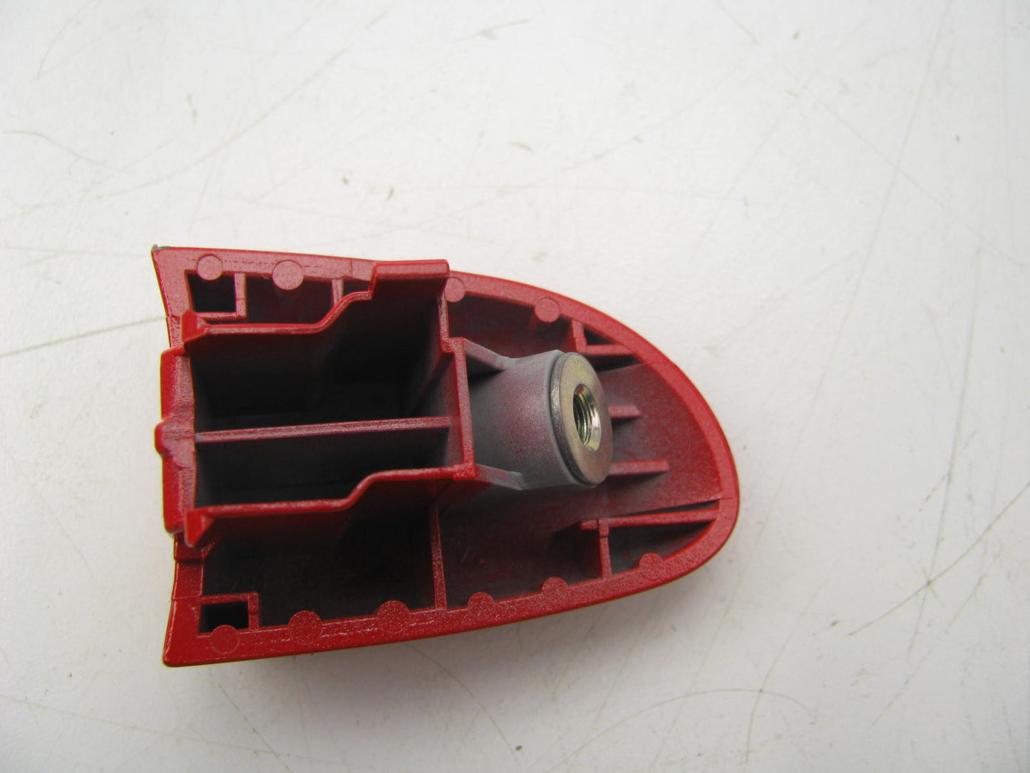 NEW GENUINE Rear Left RED Exterior Door Handle Cover Cap OEM 2011-14 Mazda 2