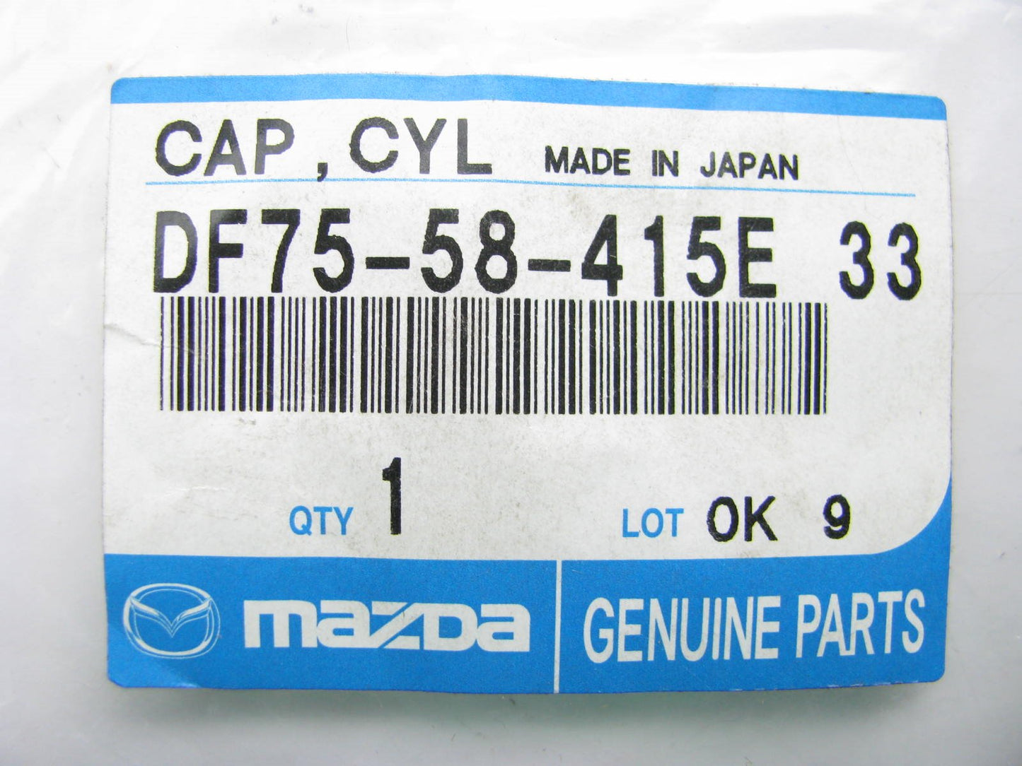NEW GENUINE Rear Exterior Door Handle Cover Cap Artic White OEM For 2011 Mazda 3